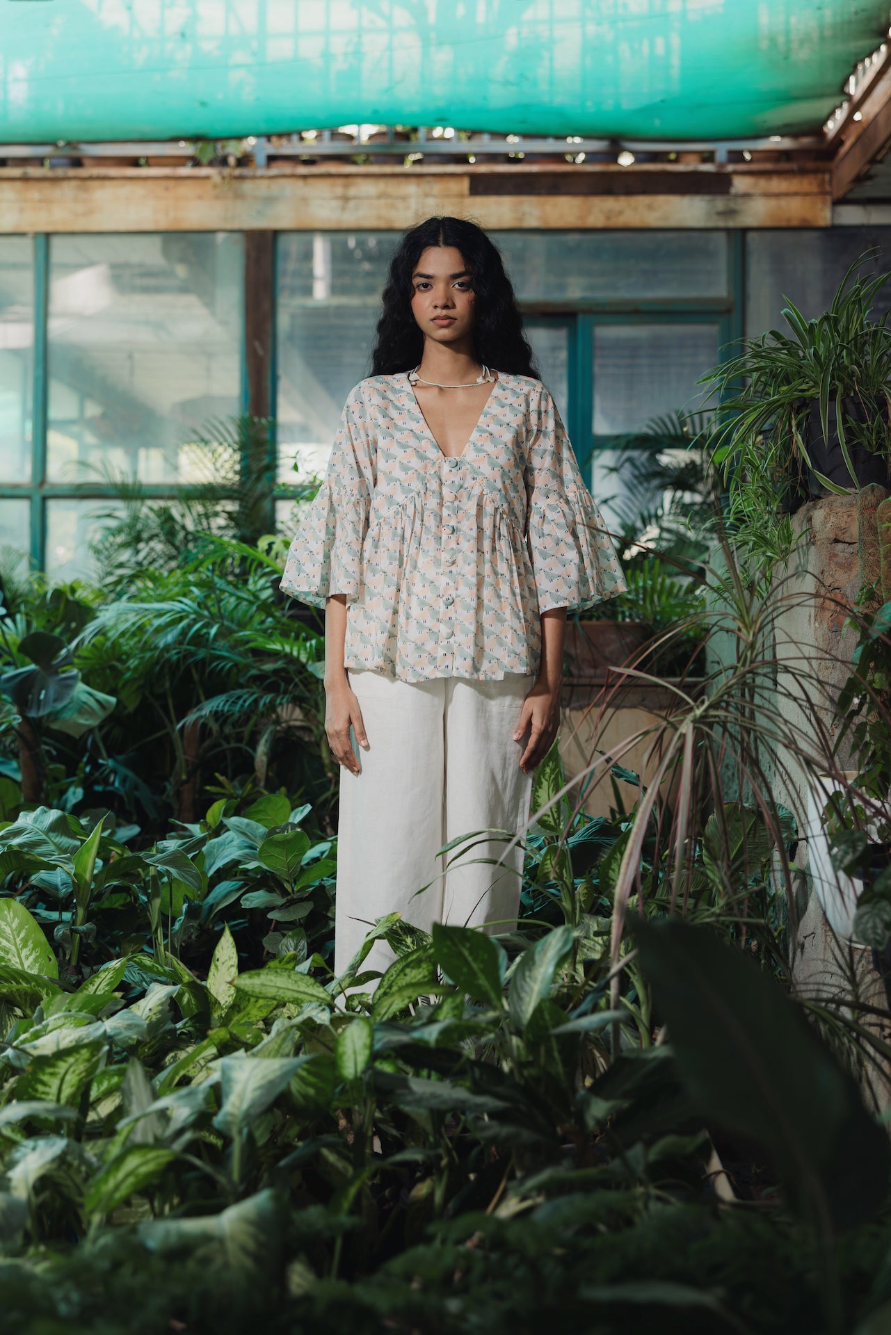 OCEAN BIRD COTTON TOPS