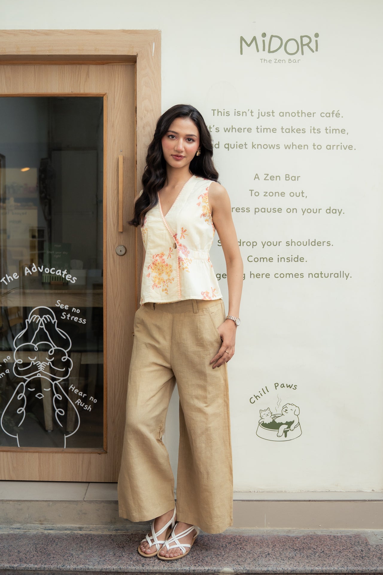 BLOOM IVORY TOP