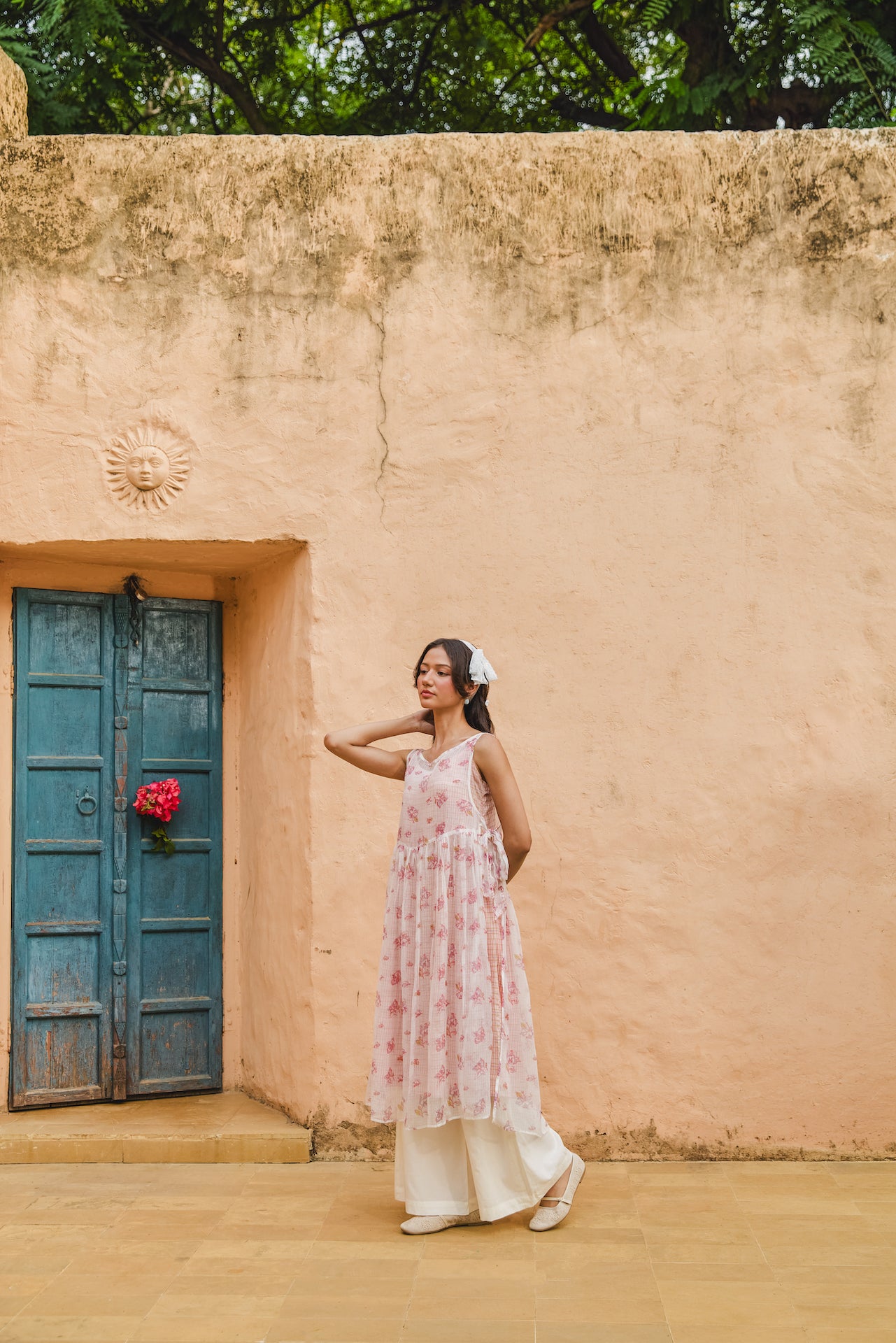 CHERRY POP KURTA SET