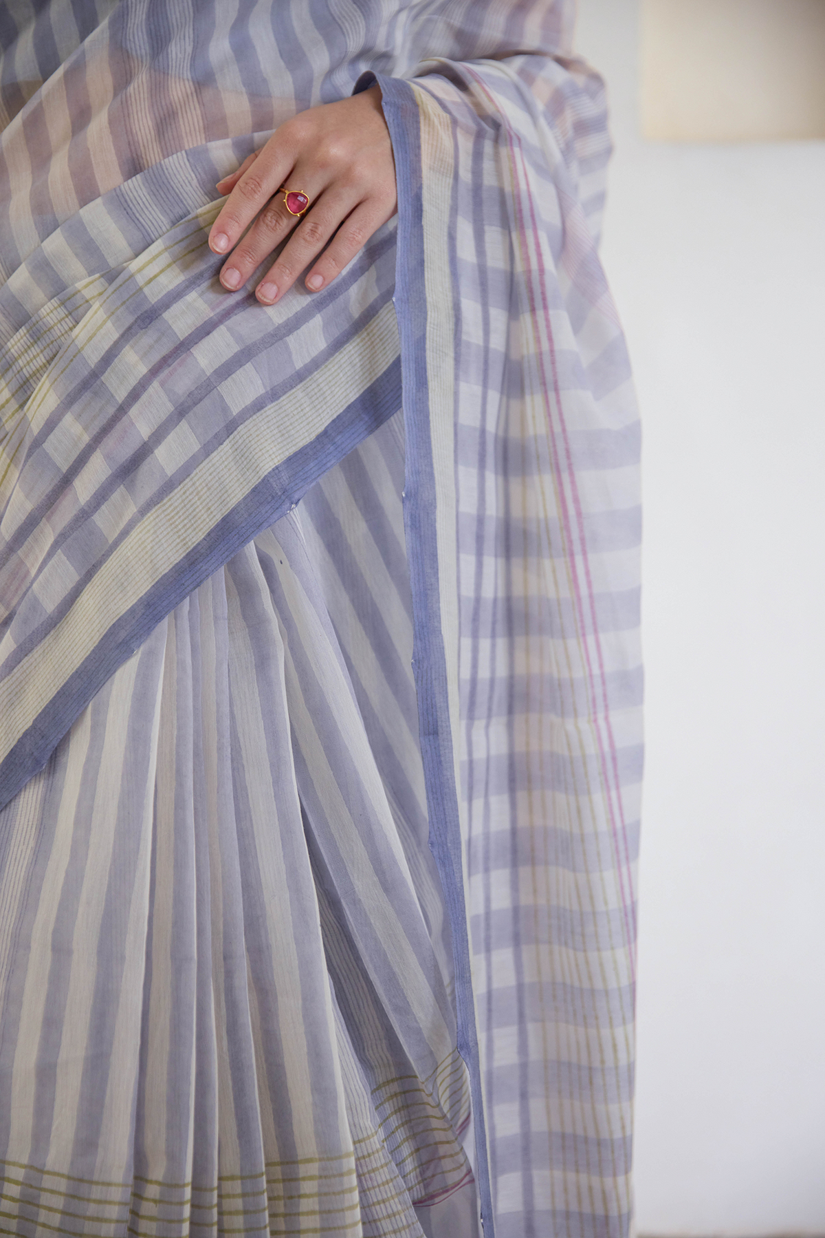 MOONLIT BLOOM SAREE