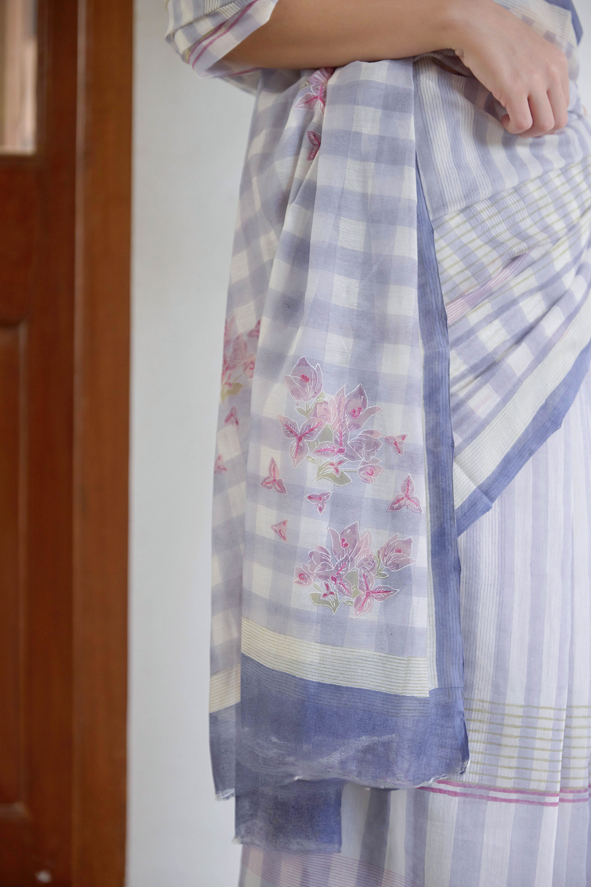 MOONLIT BLOOM SAREE