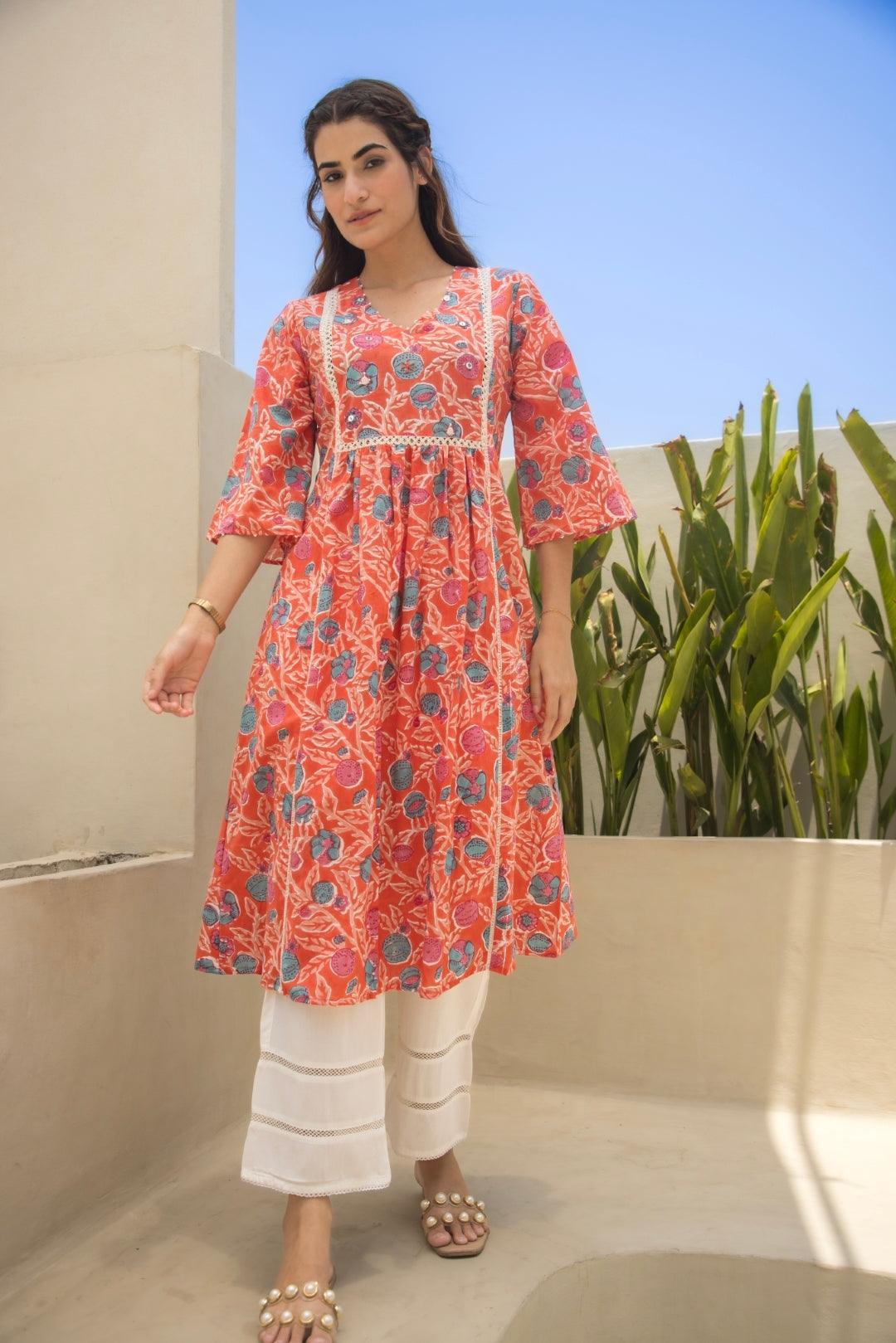 CARDINAL ATREYA COTTON KURTA