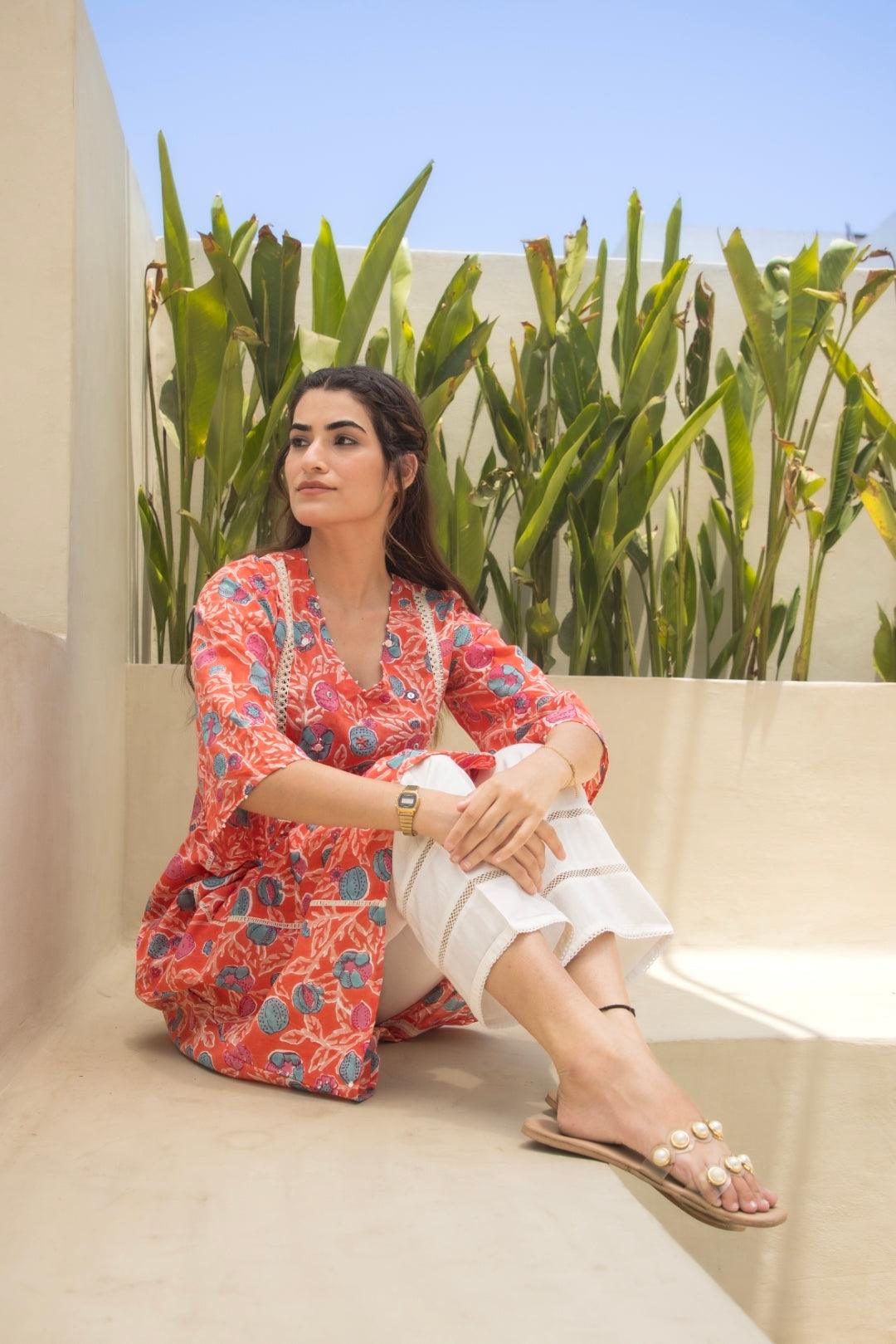 CARDINAL ATREYA COTTON KURTA SET