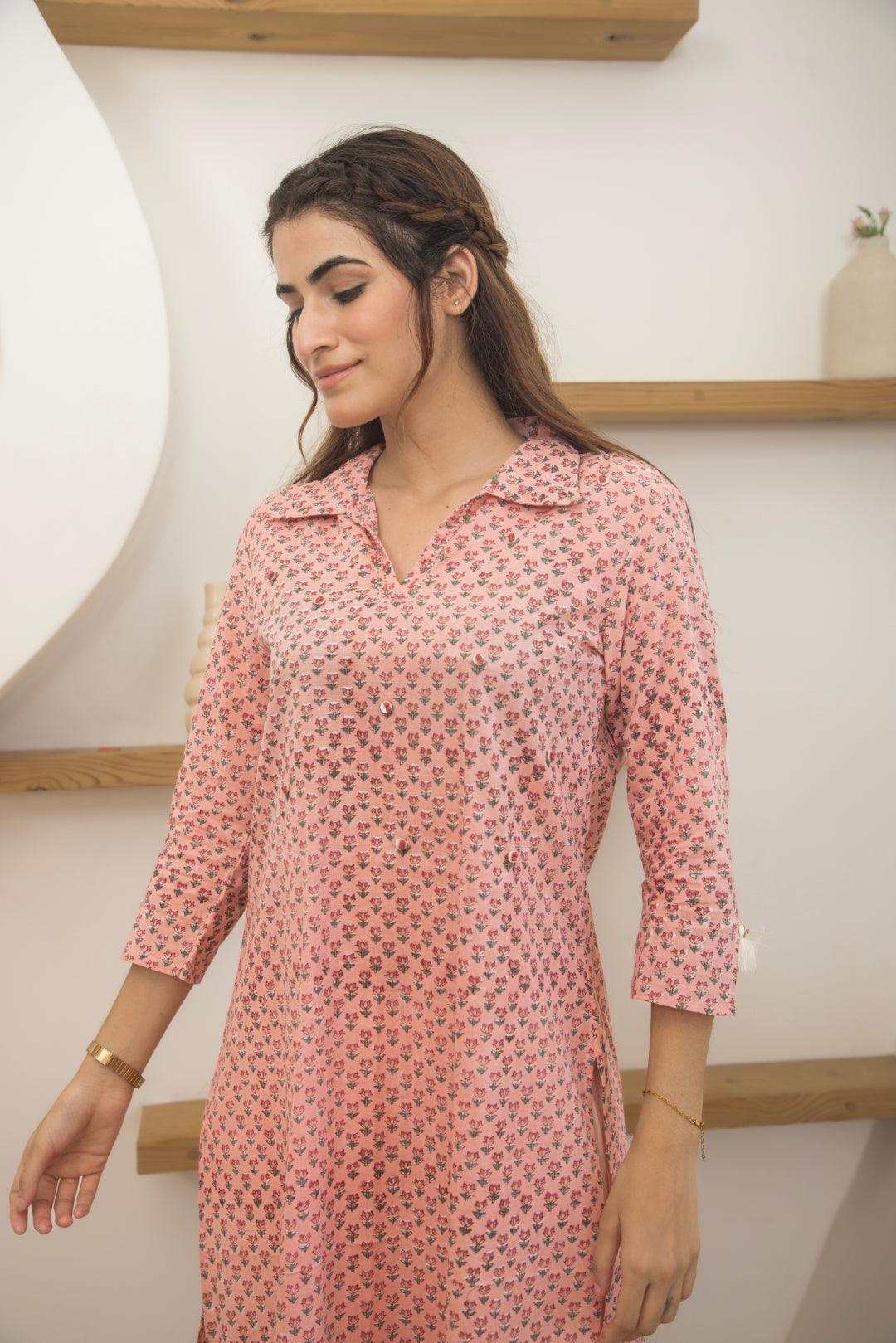 PEARL BLUSH KURTA