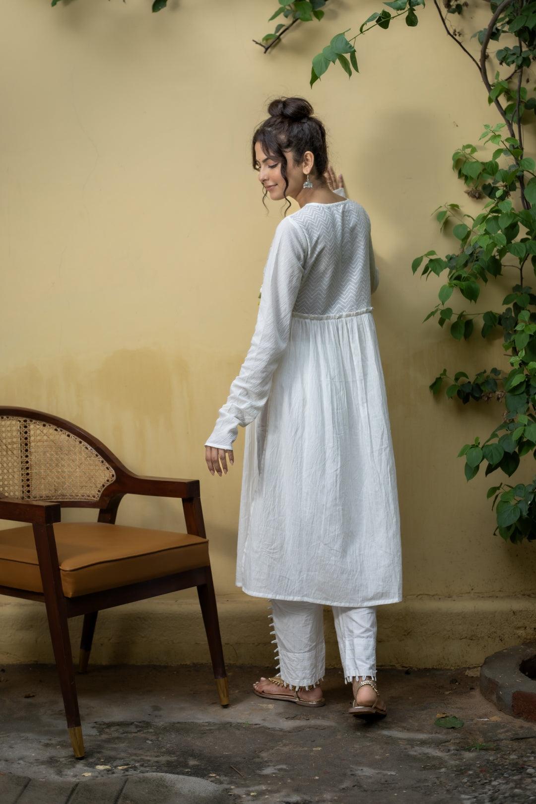 ADYA COTTON KURTA SET (WITH DUPPATTA)