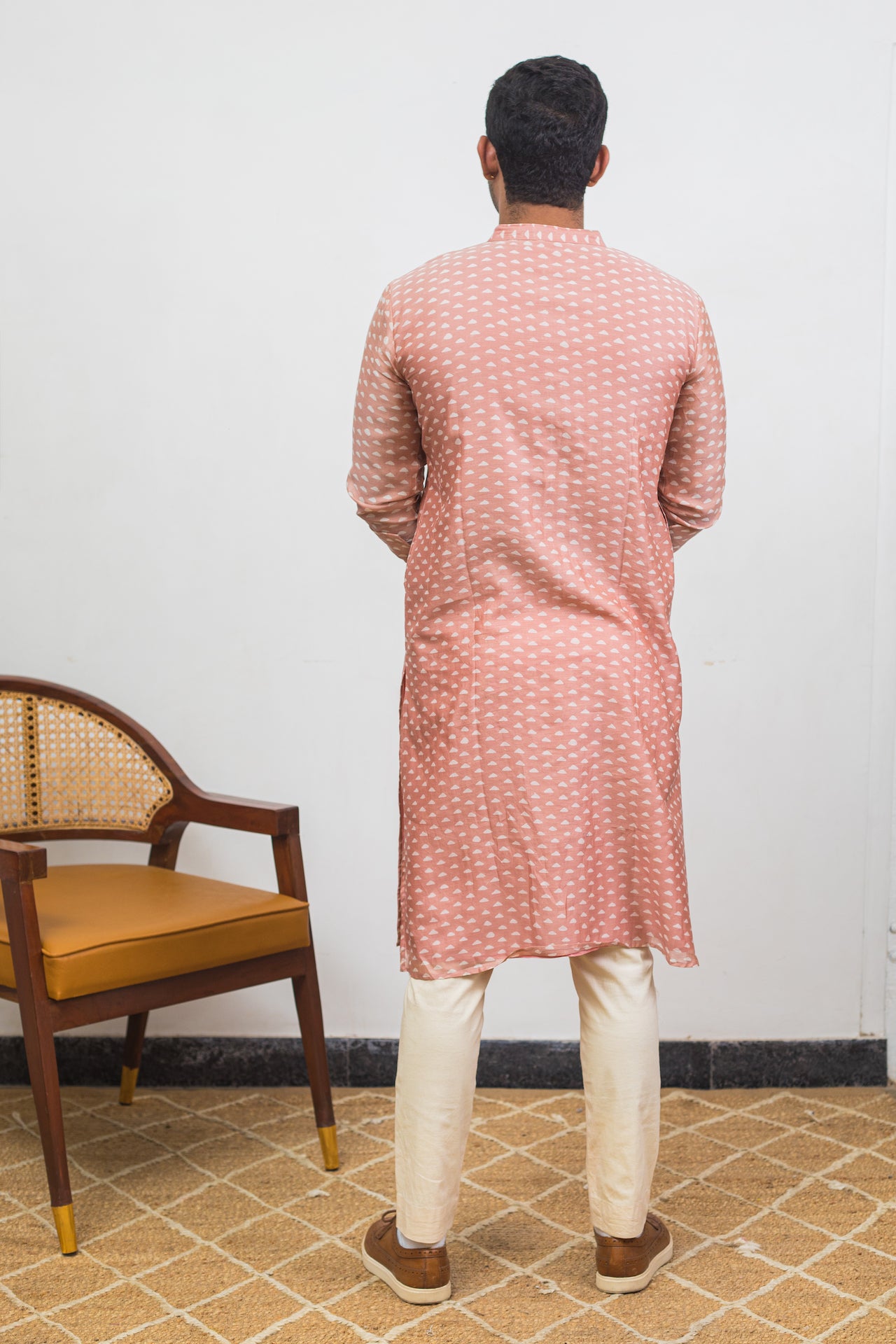 LINEAR PRINT KURTA SET