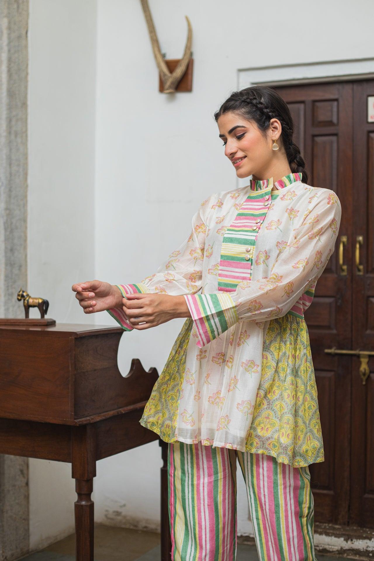 TINKA CHANDHERI KURTA