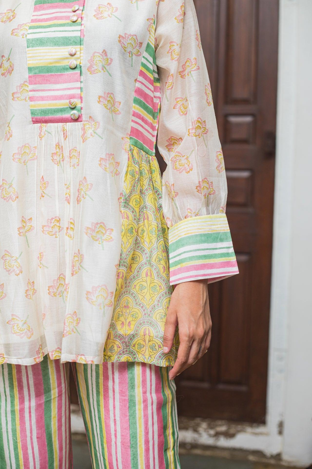 TINKA CHANDHERI KURTA