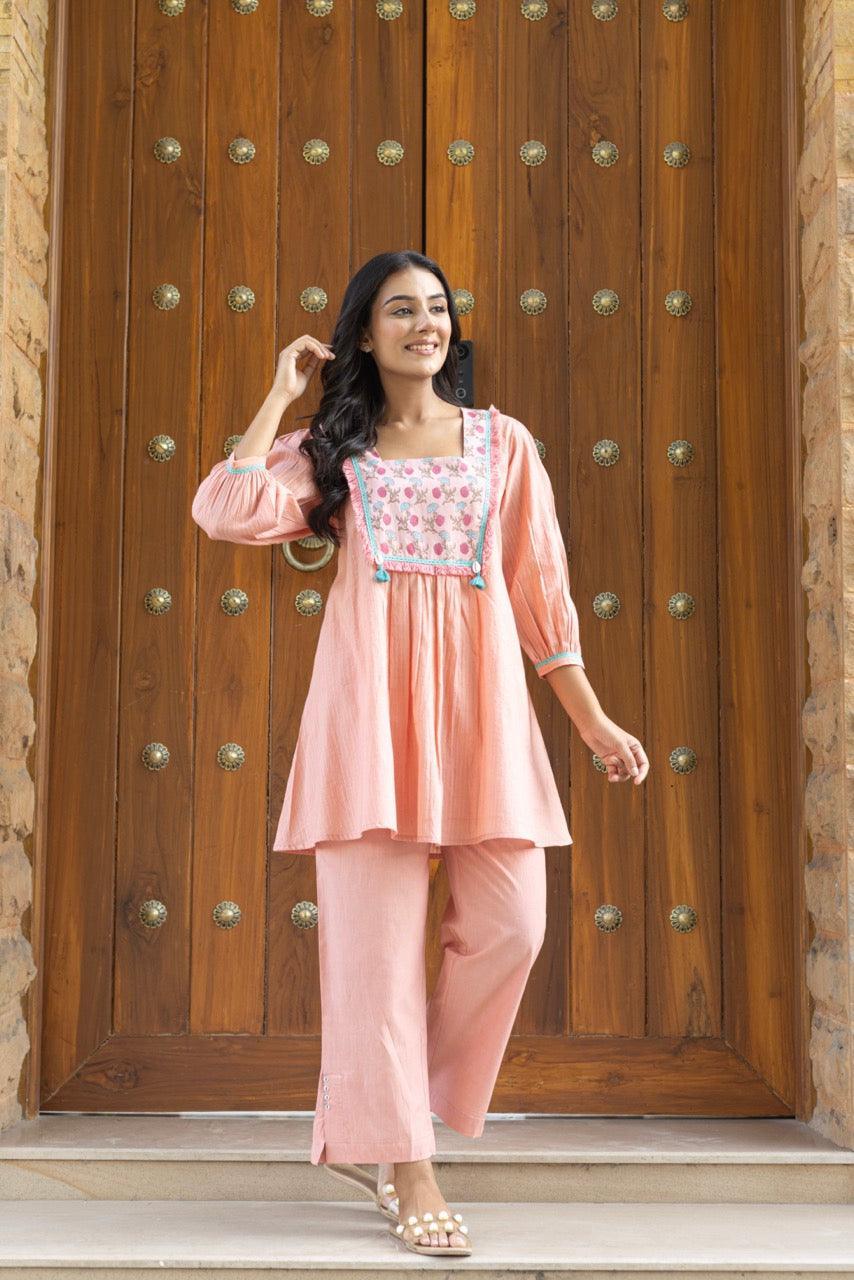 SEHER CORAL COTTON TOP