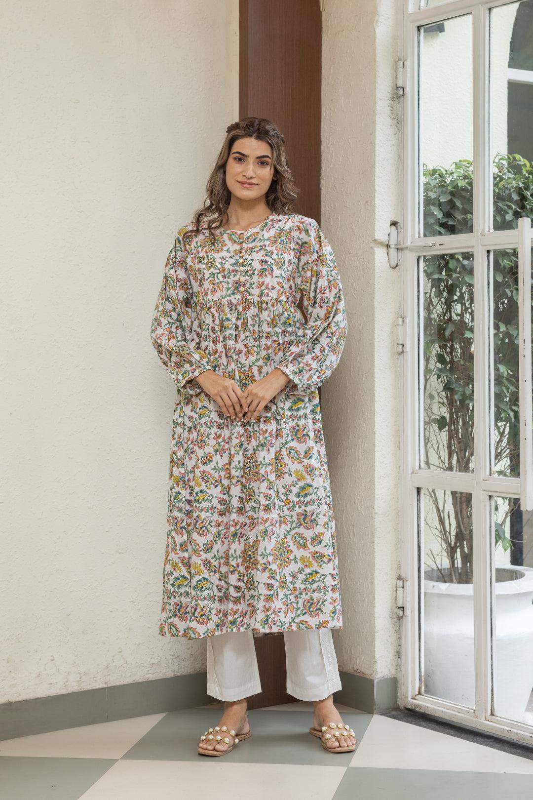 DAISY COTTON KURTA SET