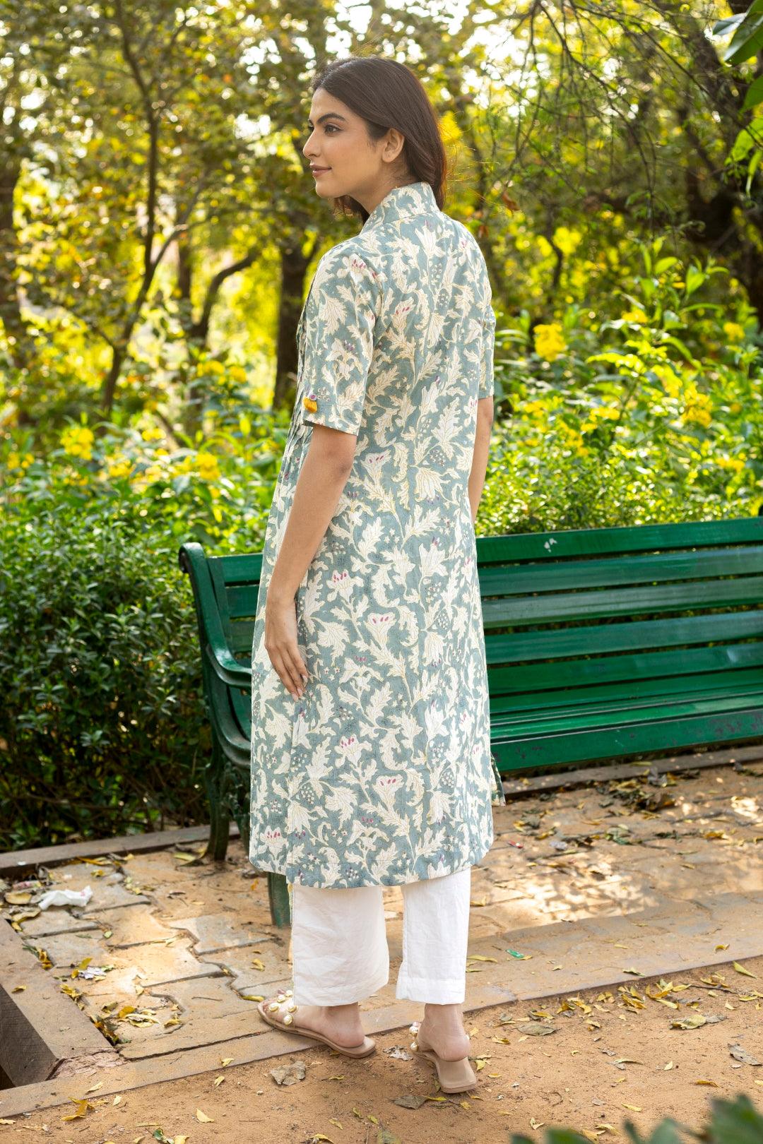 ALOHA COTTON KURTA SET
