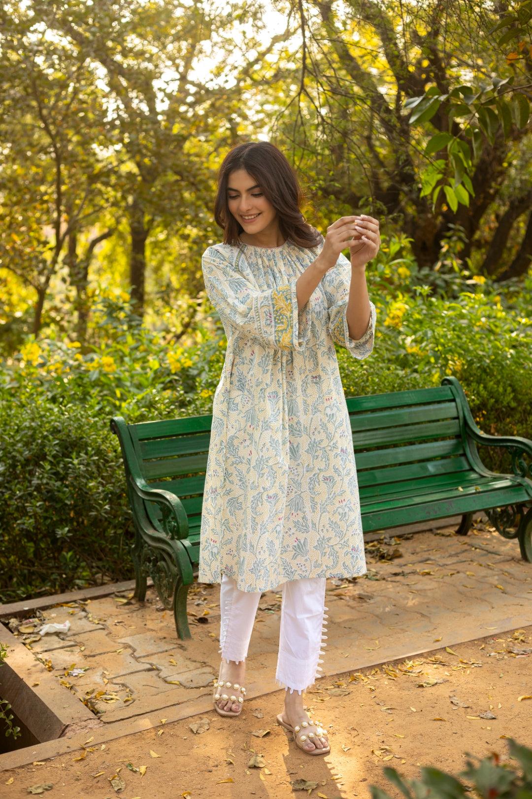 AELIA COTTON  KURTA ONLY