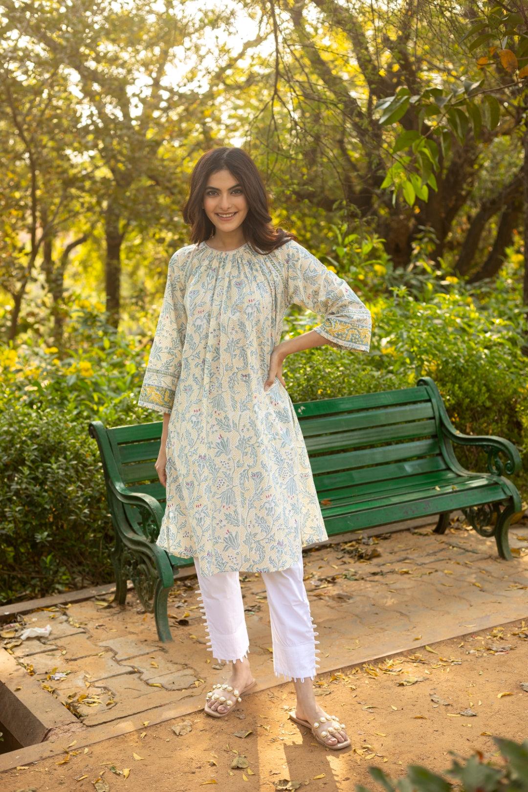 AELIA COTTON  KURTA ONLY