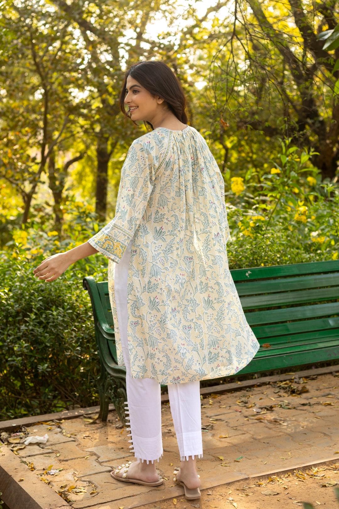 AELIA COTTON KURTA ONLY