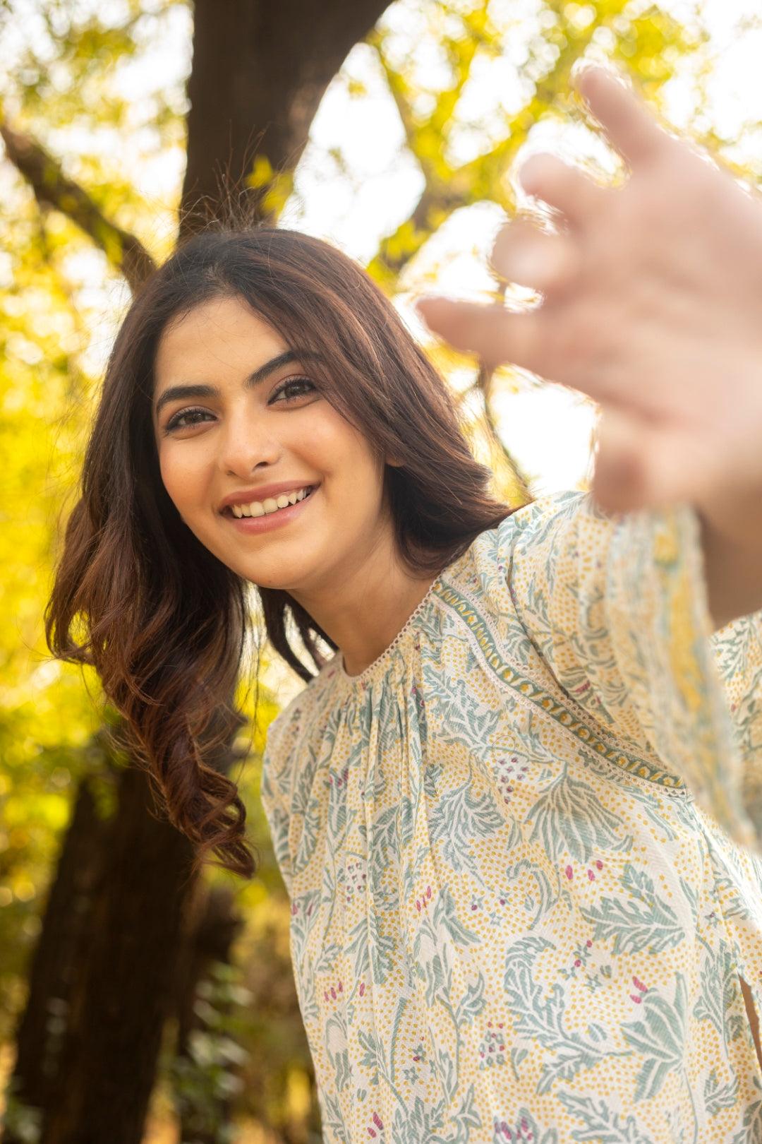 AELIA COTTON KURTA ONLY