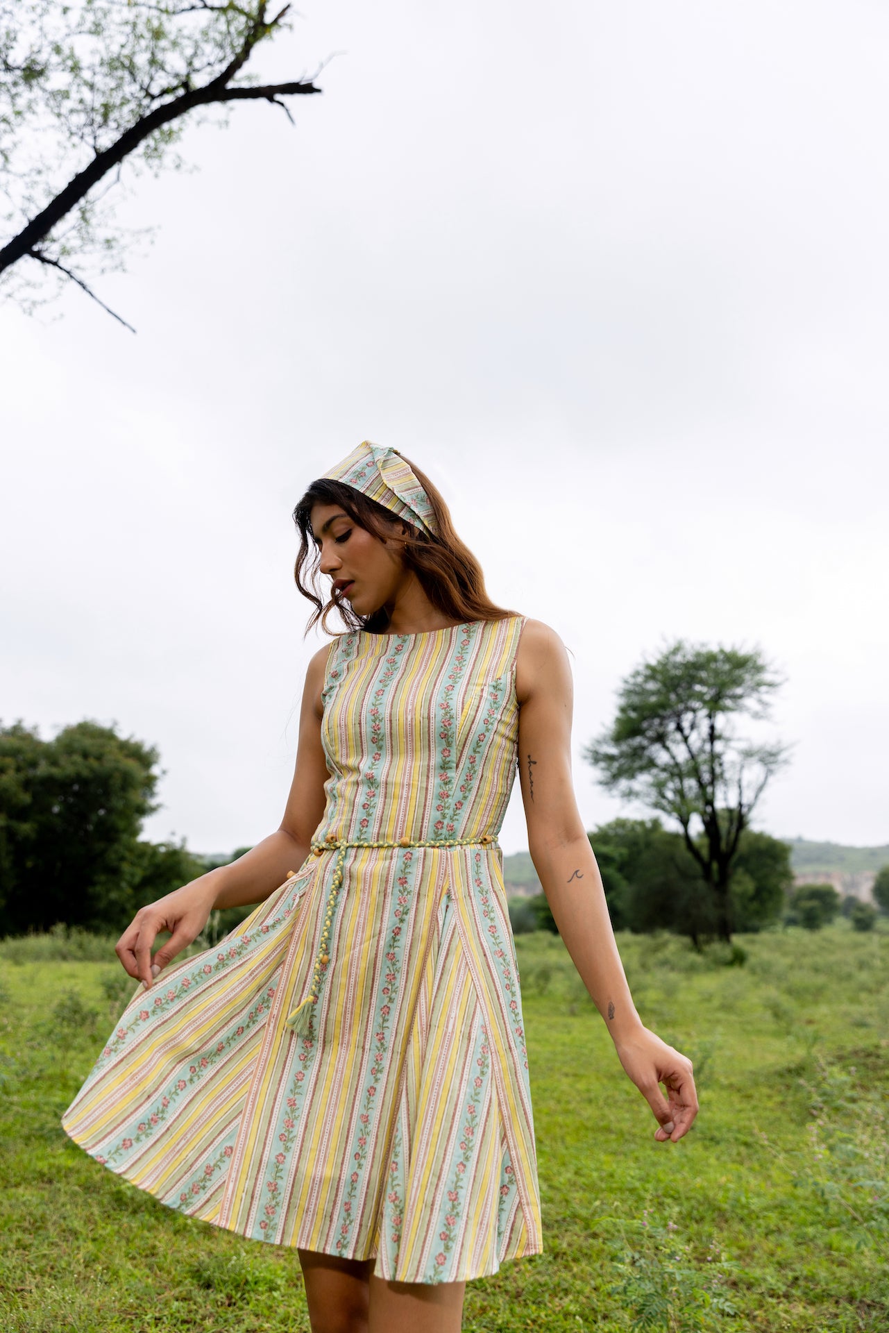 SUNKISSED COTTON DRESS