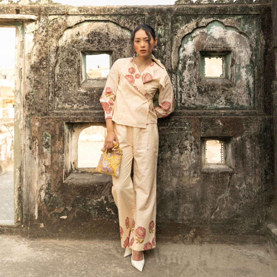 SALLY FLORAL COORD SET