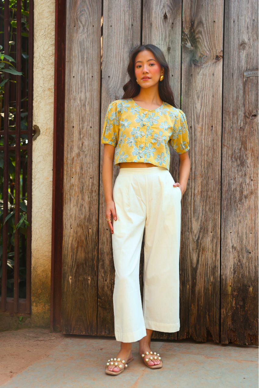 JUNO GOLD COTTON TOPS