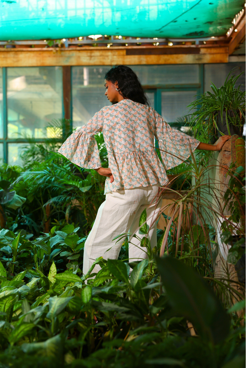 OCEAN BIRD COTTON TOPS