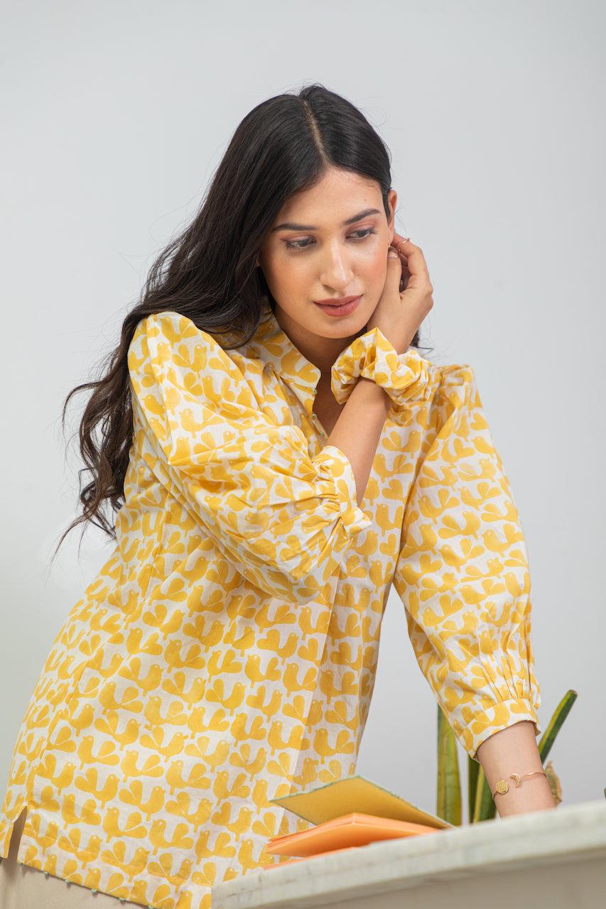 YELLOW SPARROW COTTON TOP