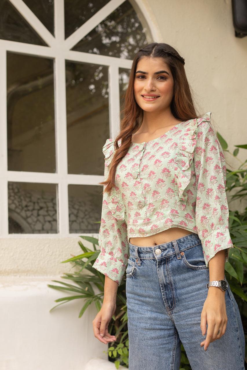 SUSANNA- TEA SHORT TOP