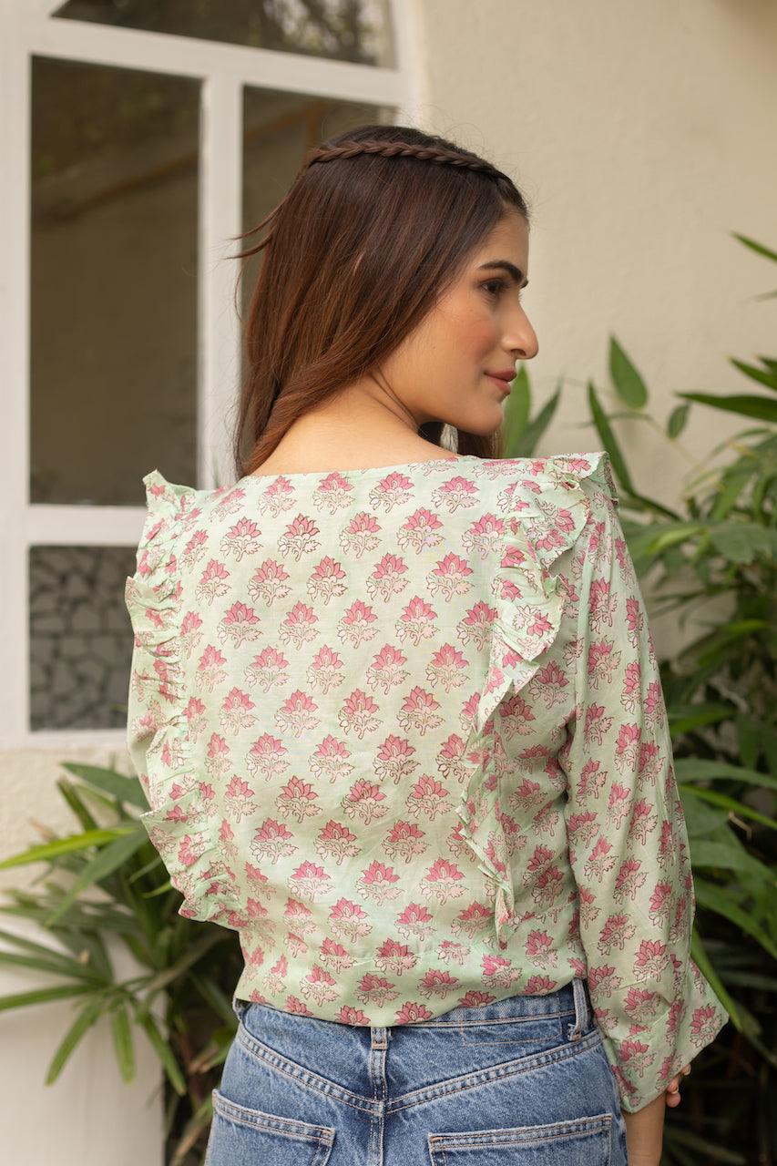 SUSANNA- TEA SHORT TOP