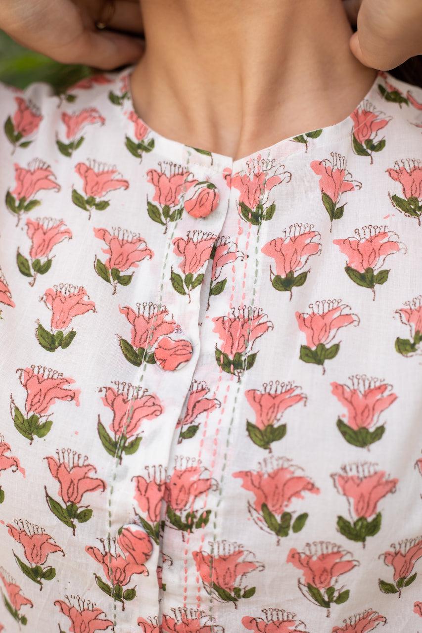 JUNO- OATMEAL COTTON TOP
