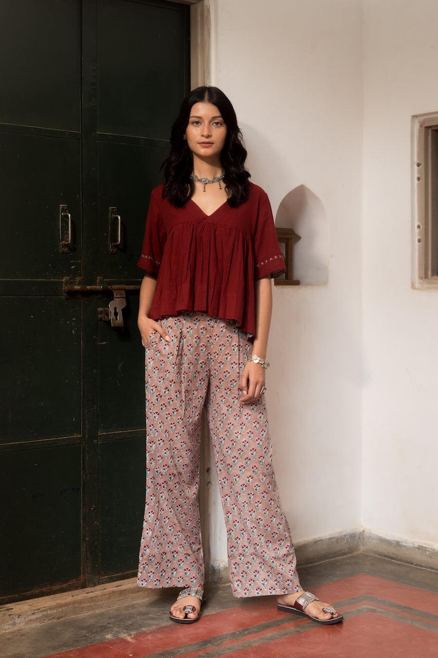 NOOR DOBBY TOP