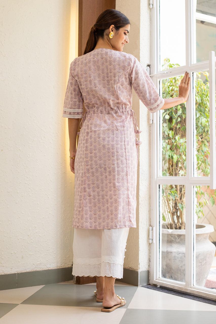 KANJ COTTON KURTA SET