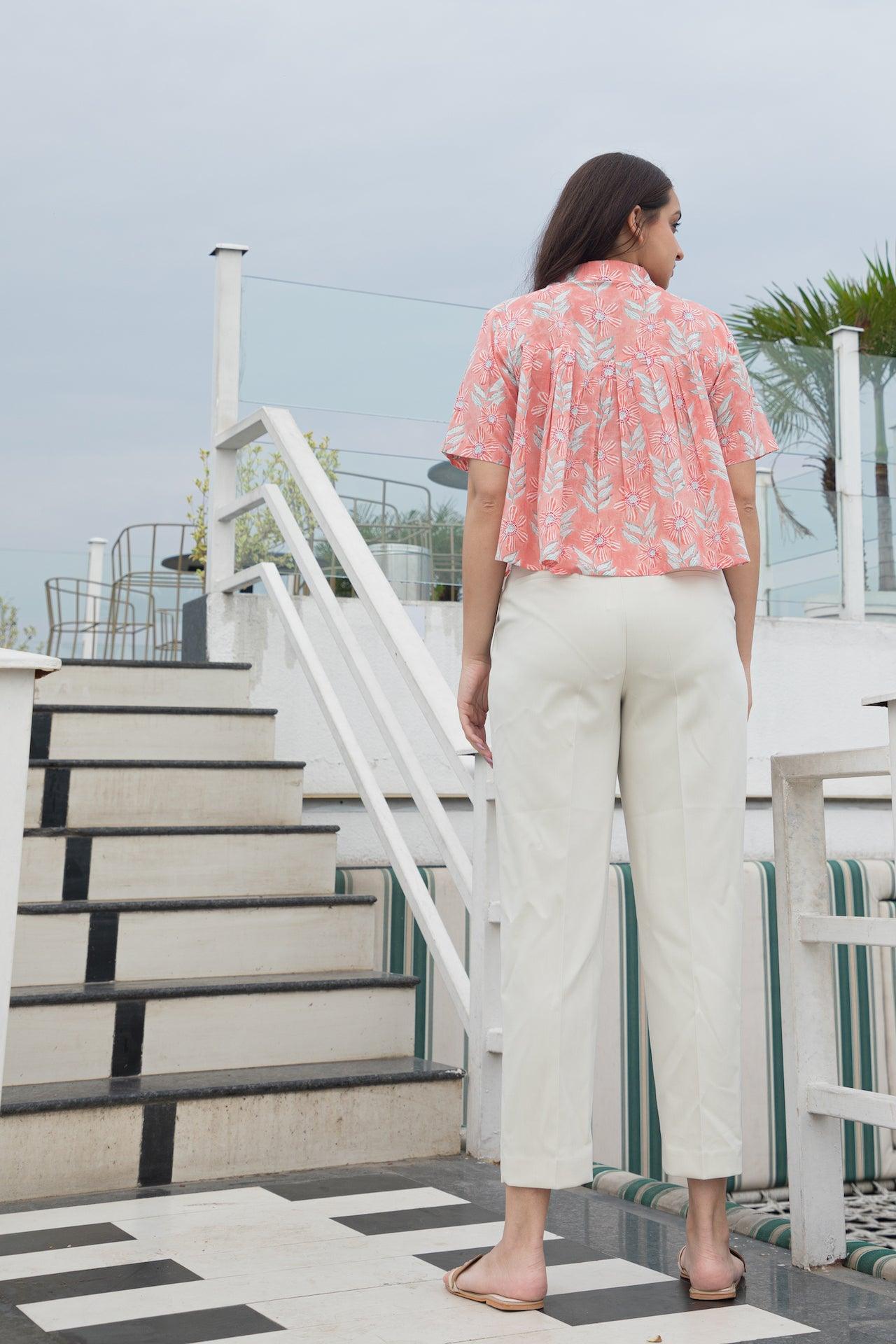 RE-THINK COTTON SHORT TOP