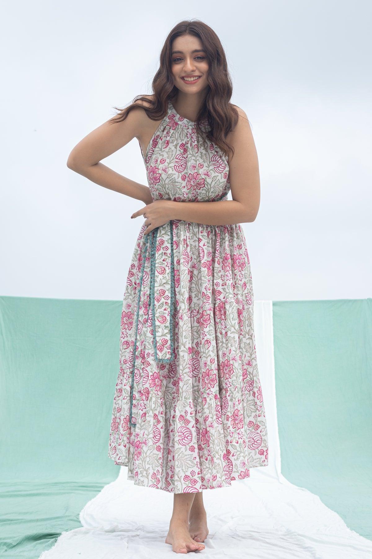 ROSEWOOD - MIDSUMMER DAY COTTON MAXI DRESS