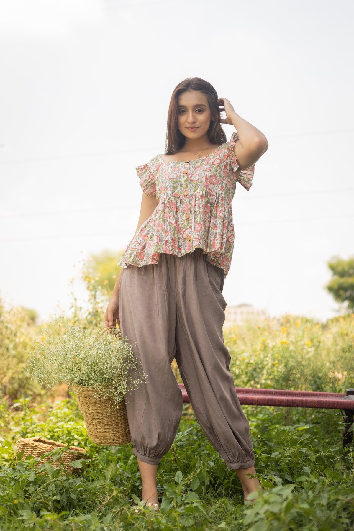 16 AGAIN- BLUSH  COTTON TOP