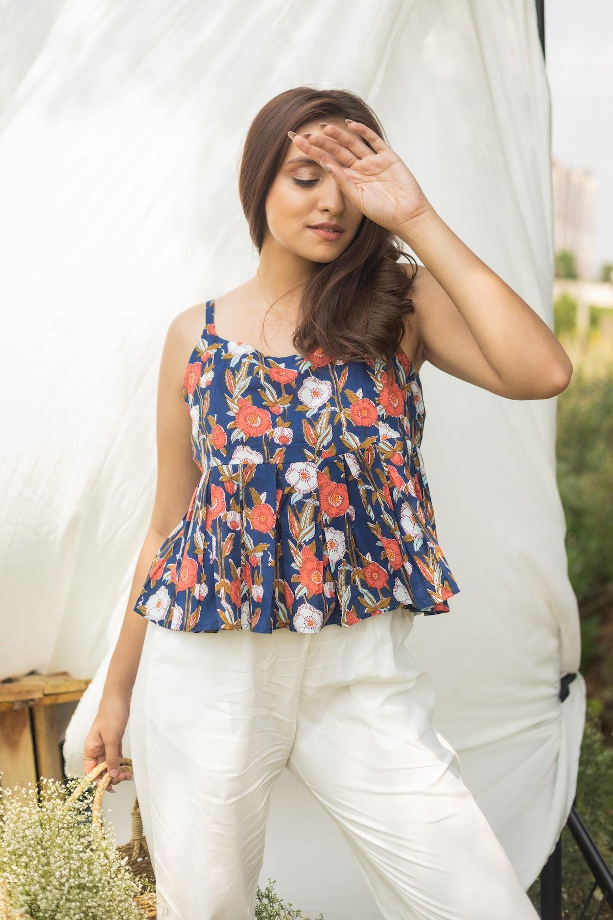 TIFFANY SUMMER BLISS COTTON TOP