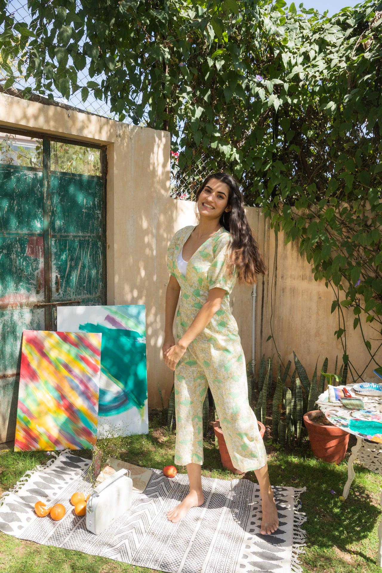 SUMMIE COTTON JUMPSUIT