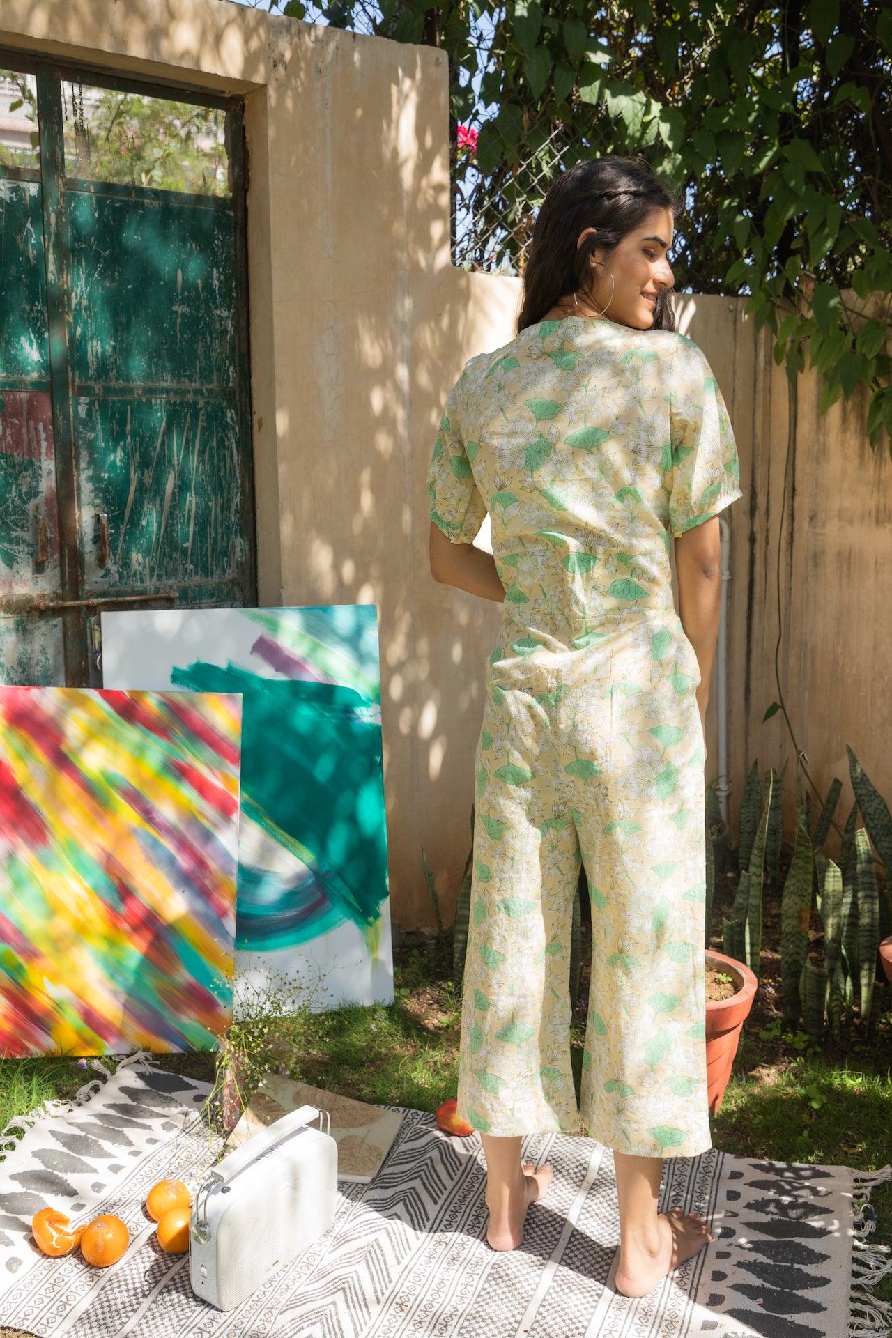 SUMMIE COTTON JUMPSUIT
