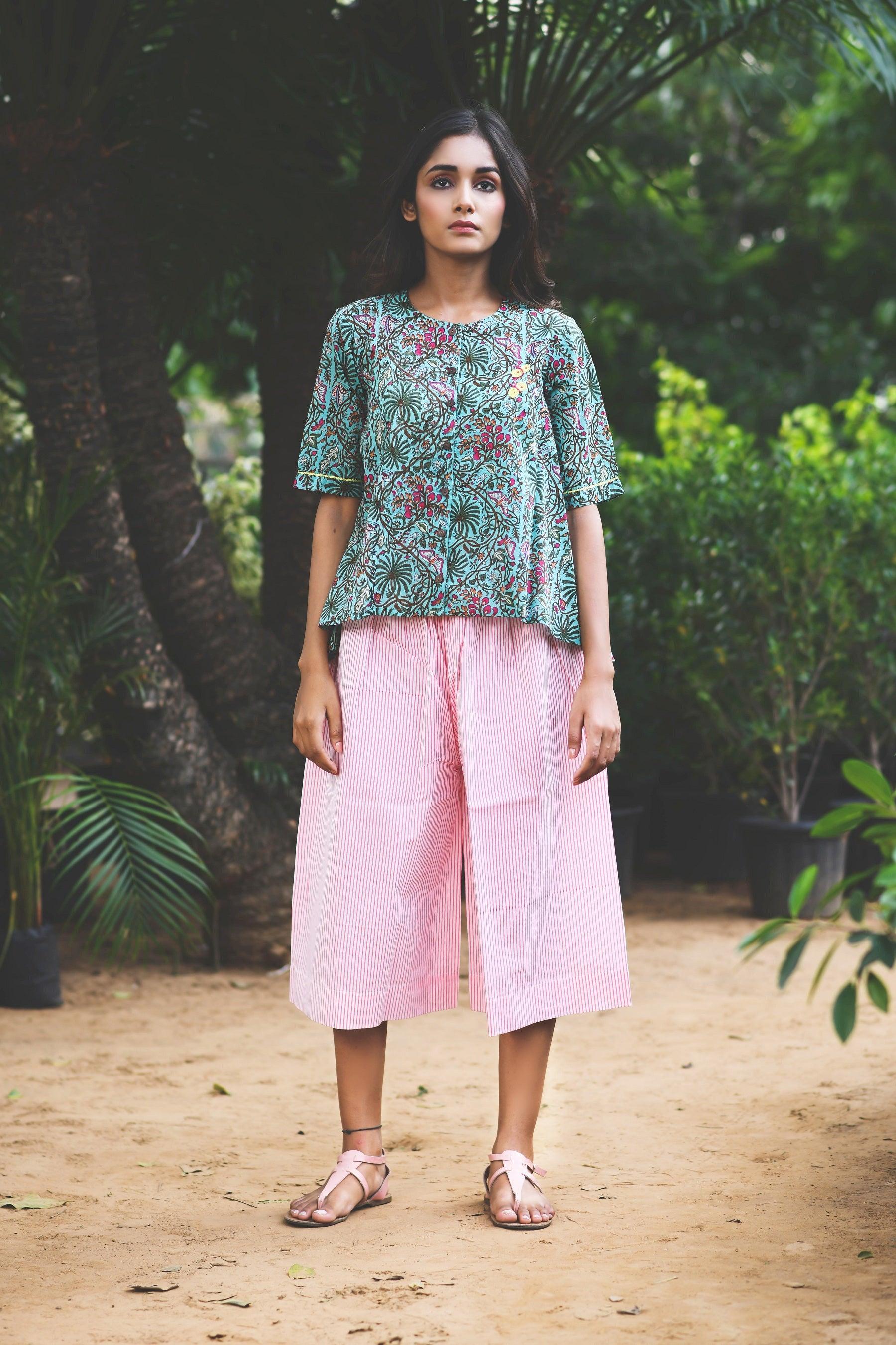 BUTTERFLY ON FLOWER EASY BREEZY SET