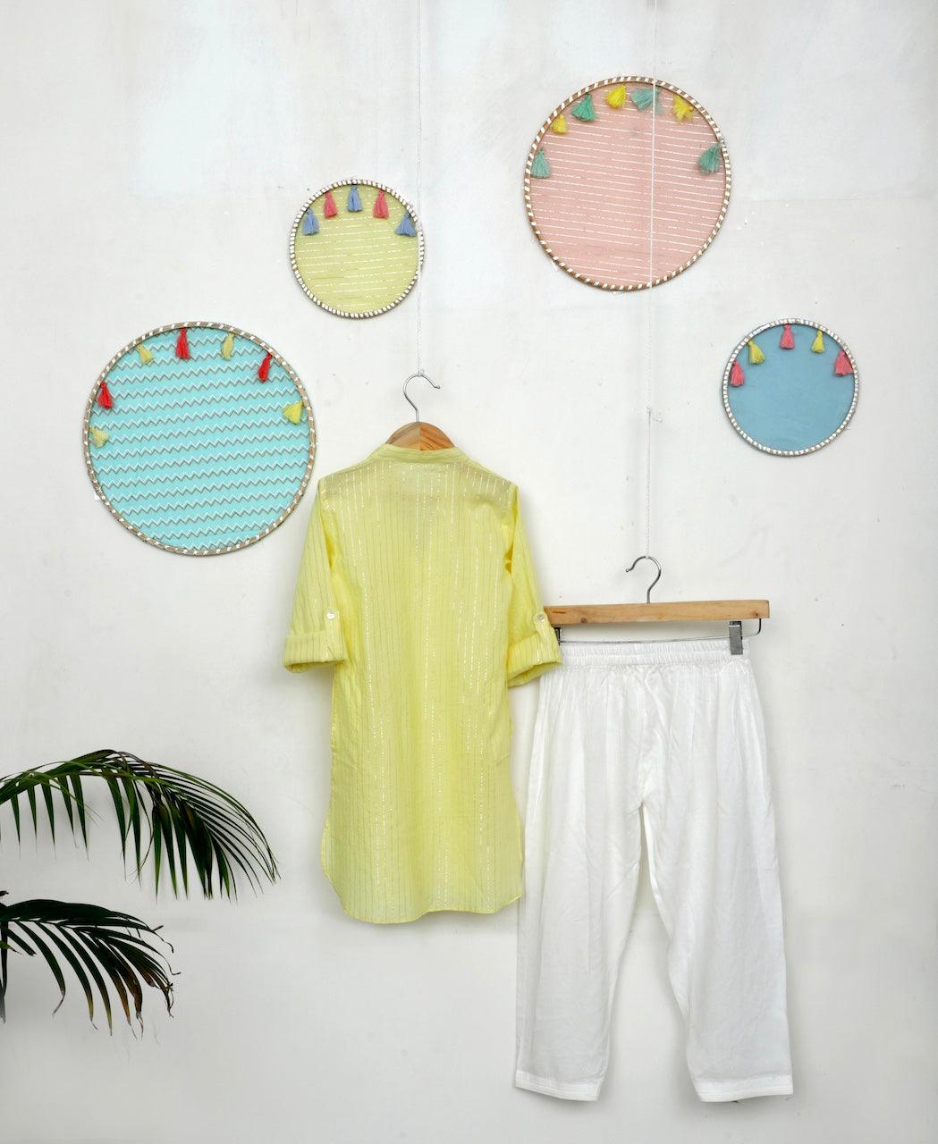 LILY LUREX KURTA SET