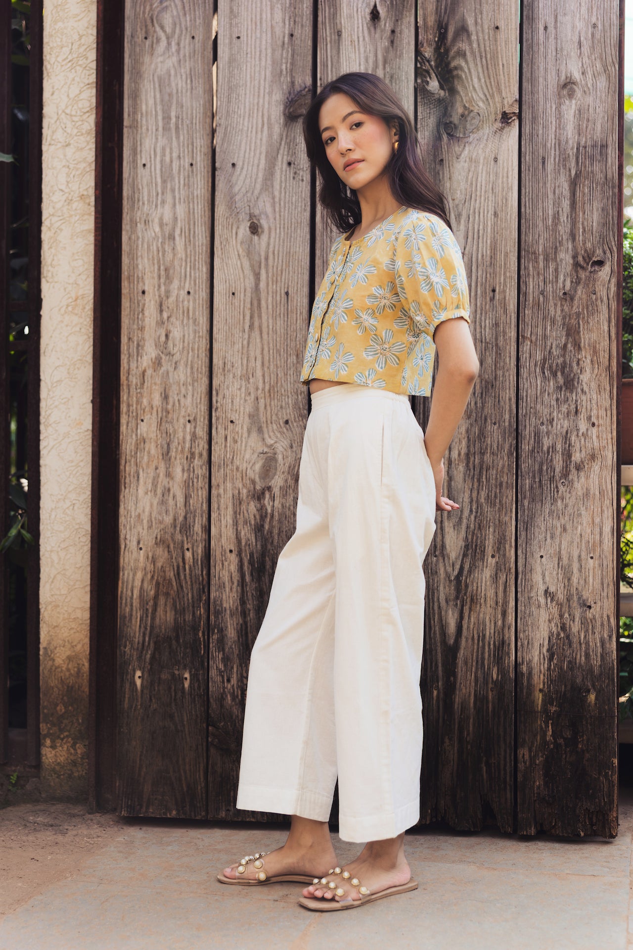 JUNO GOLD COTTON TOPS