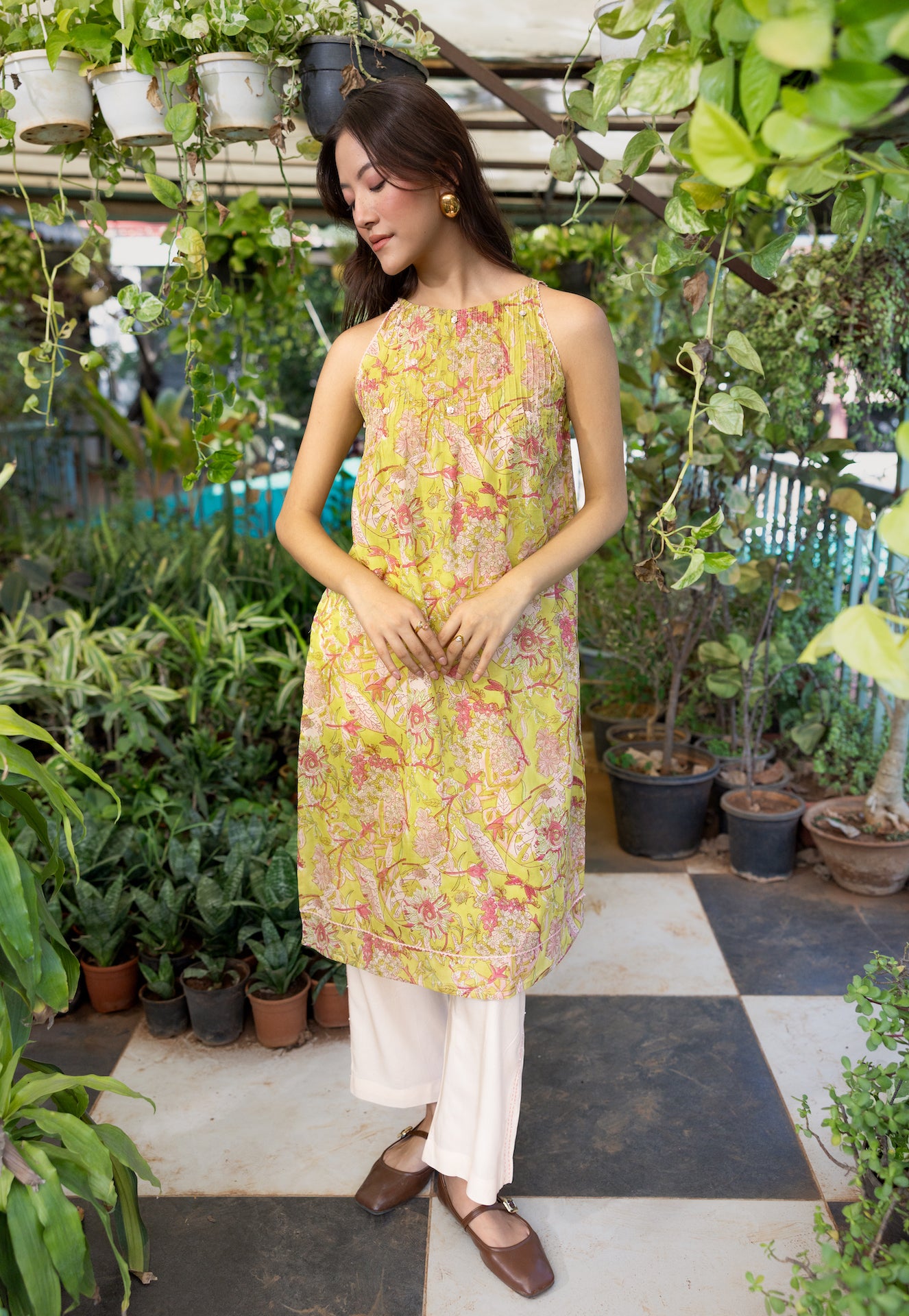 IRIS COTTON KURTA SET