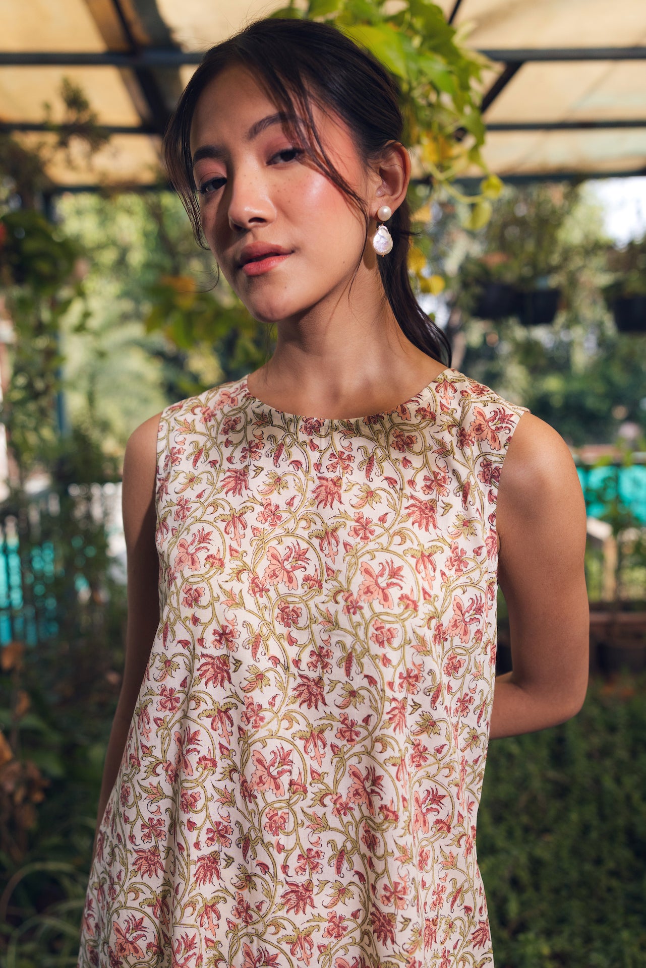 MIA RUST COTTON CO-ORD SET