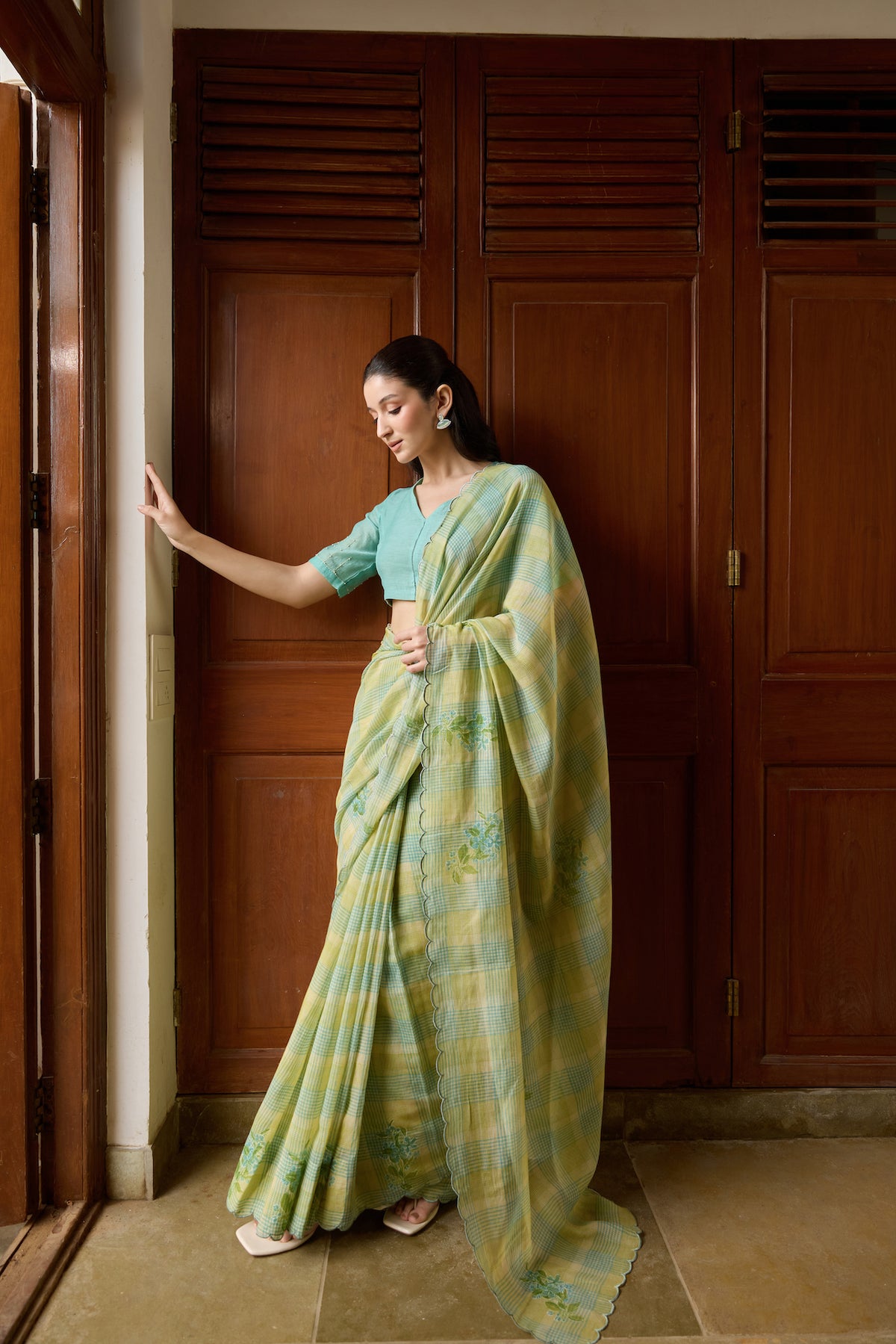 NERINE SKY SAREE