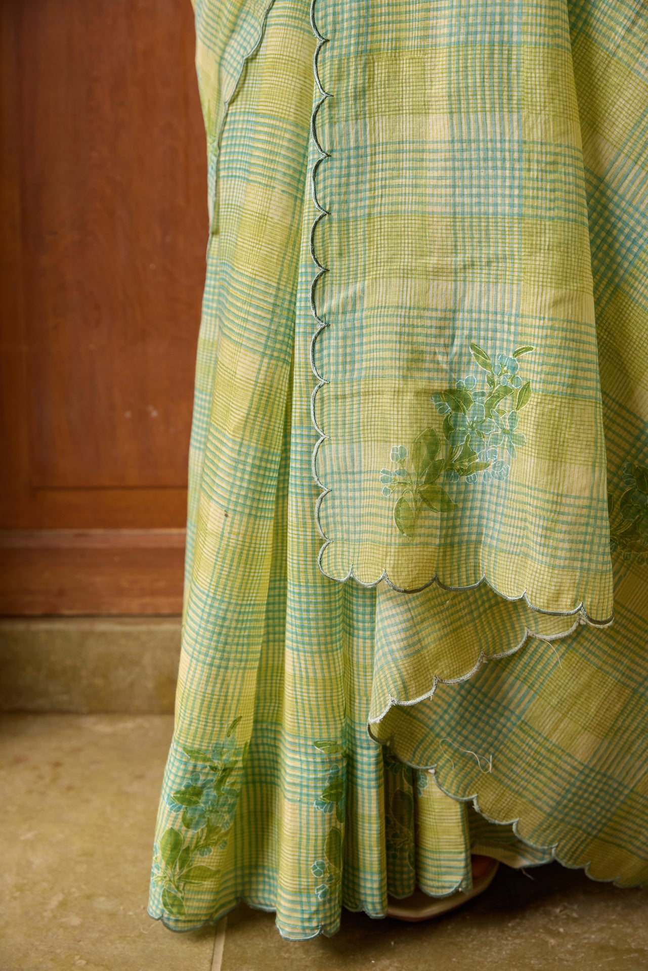 NERINE SKY SAREE