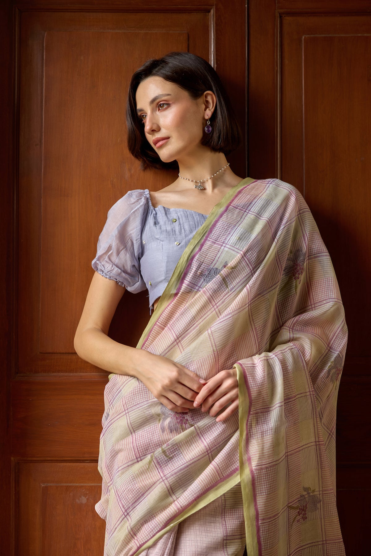 THE NIGHTSHADE SAREE