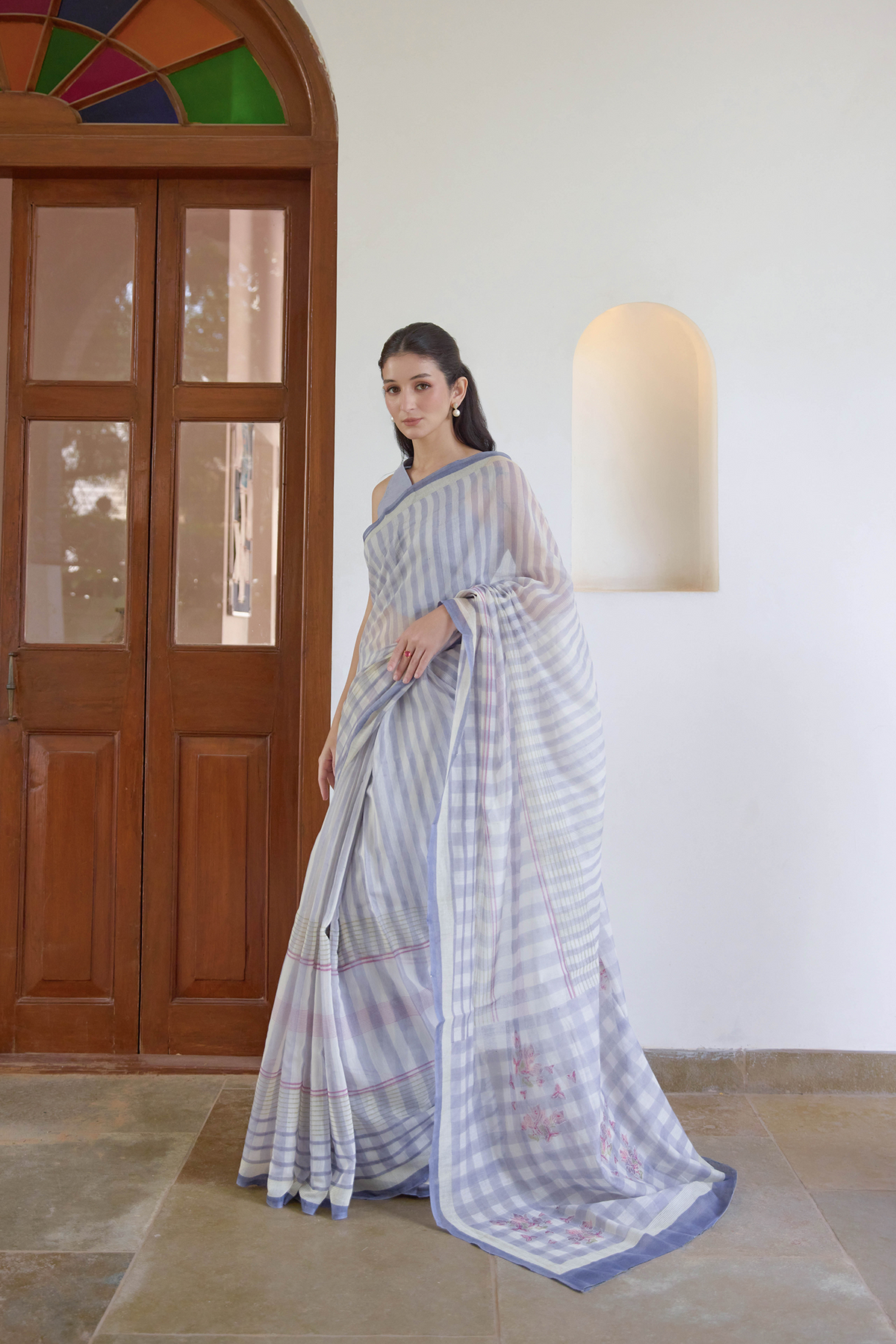 MOONLIT BLOOM SAREE