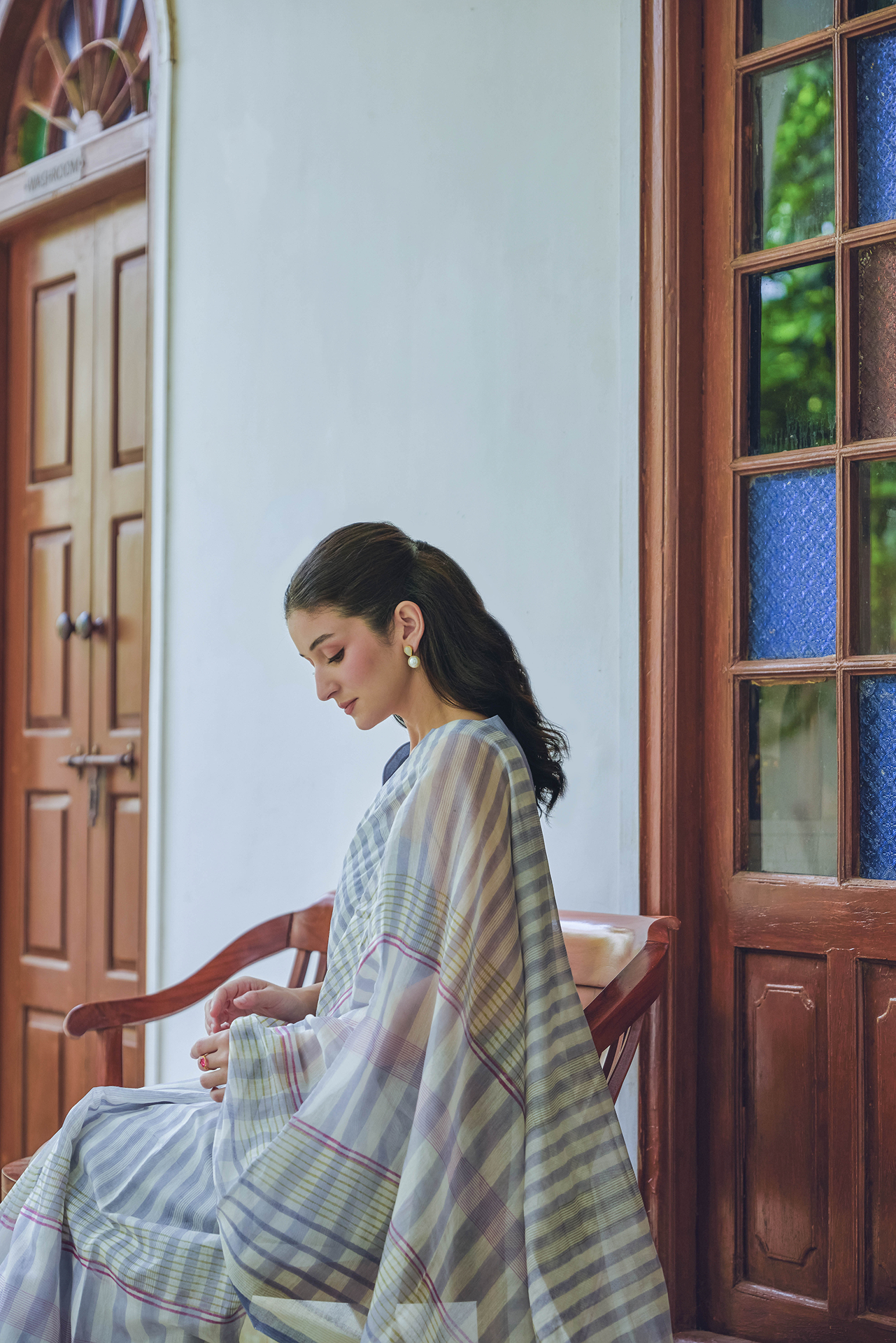 MOONLIT BLOOM SAREE