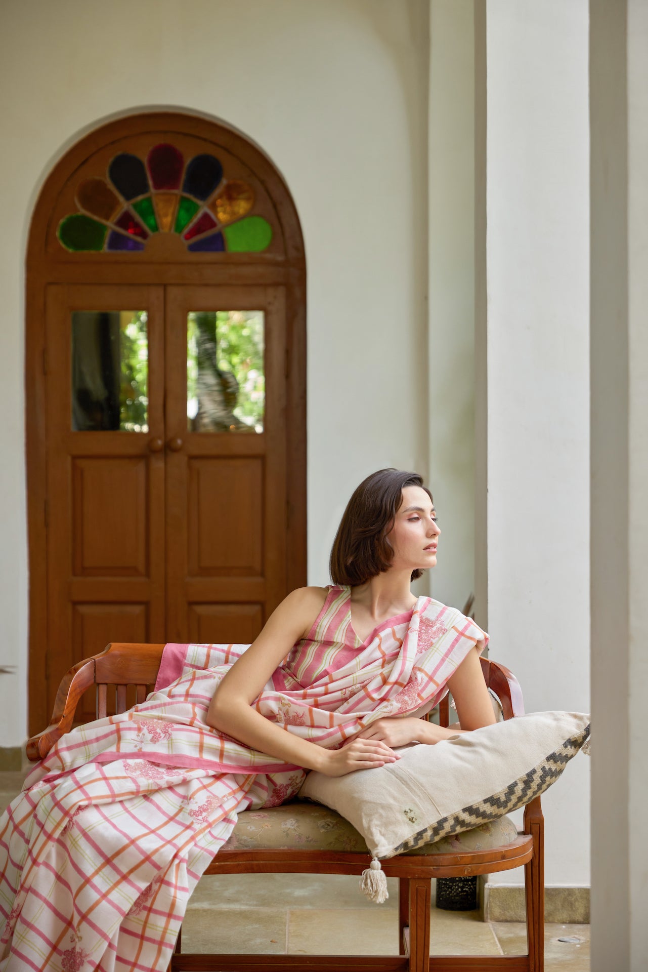 THE SOFT REBEL SAREE WITH UNSTITCHED BLOUSE