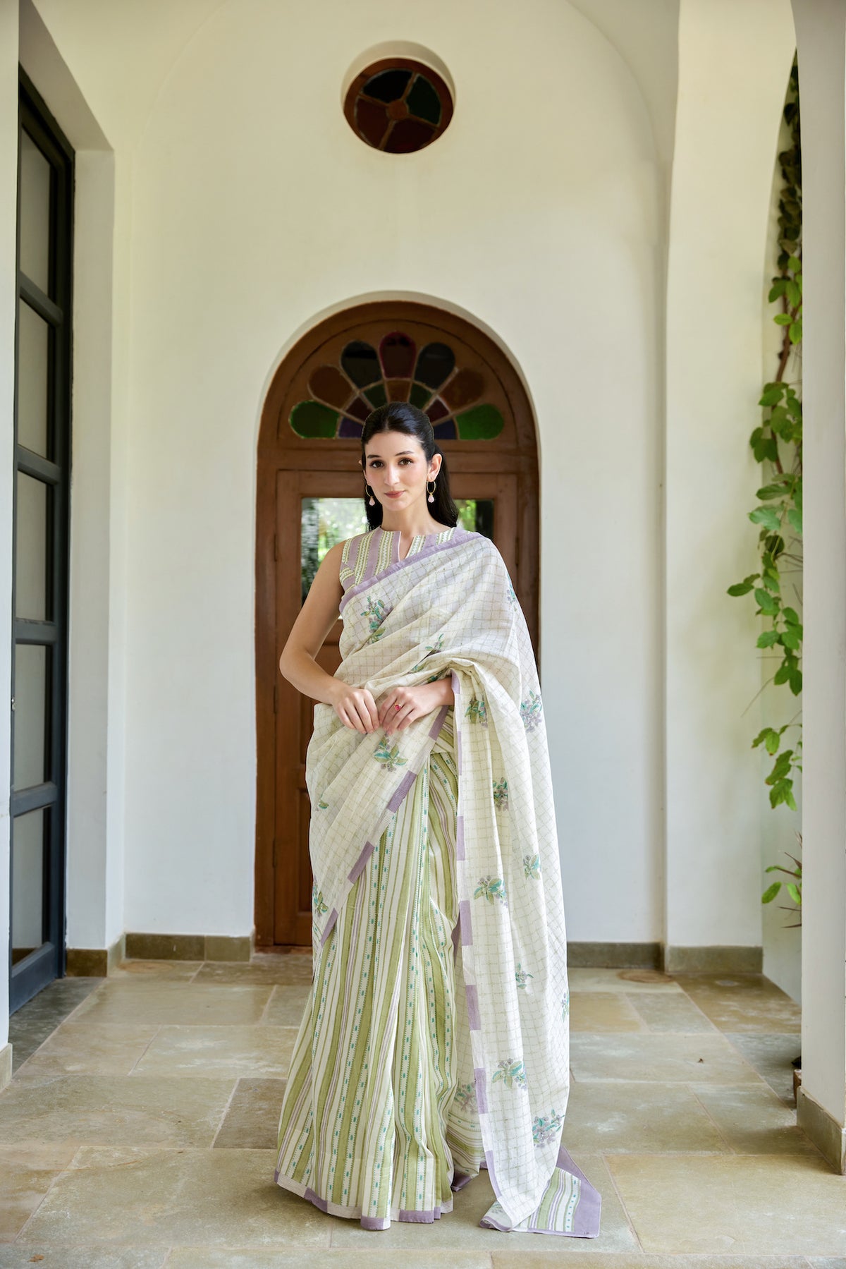 WILD COAST SAREE WITH UNSTITCHED BLOUSE