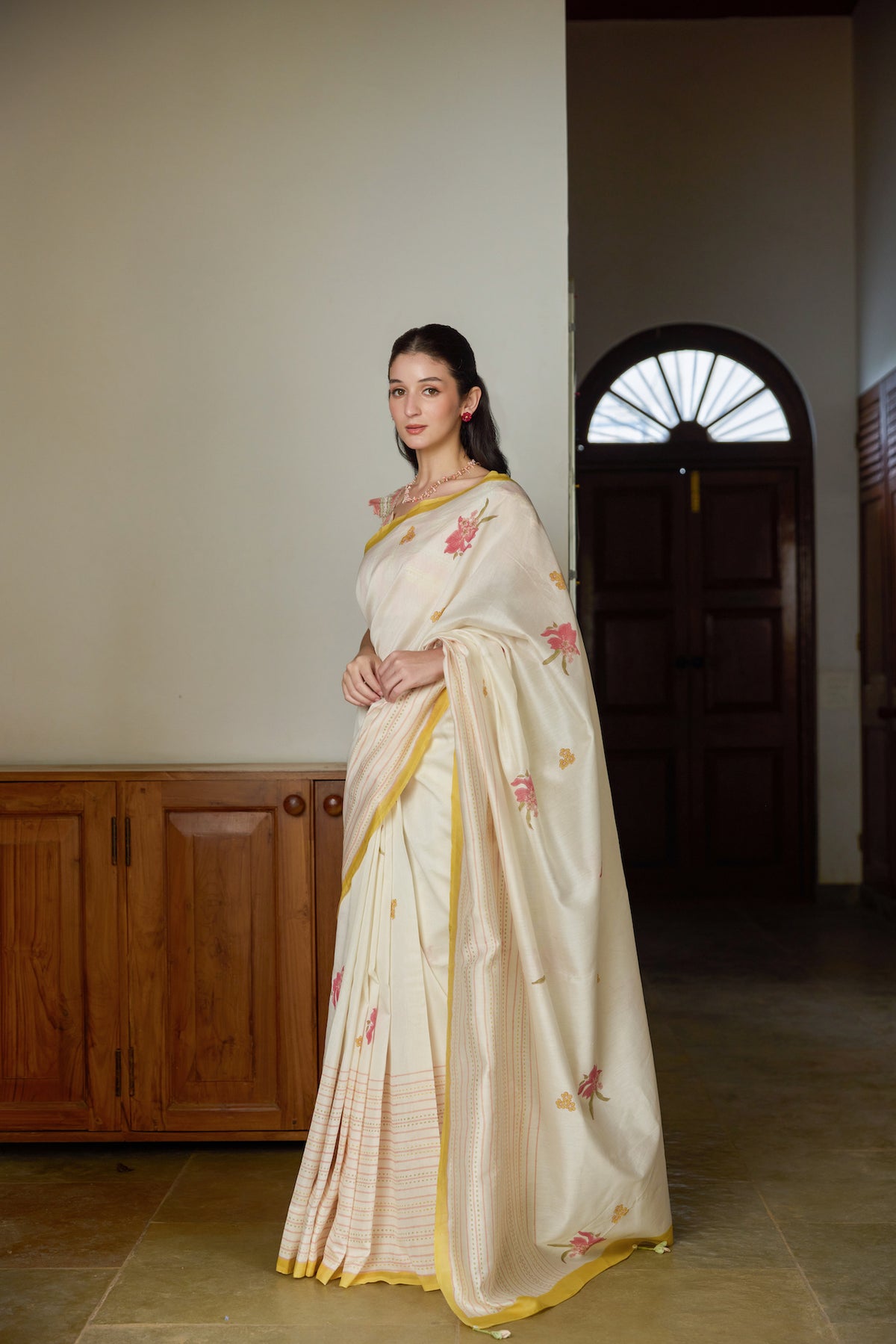 THE FLORAL FLING SAREE