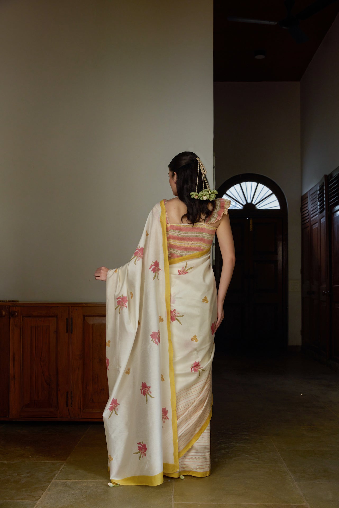 THE FLORAL FLING SAREE