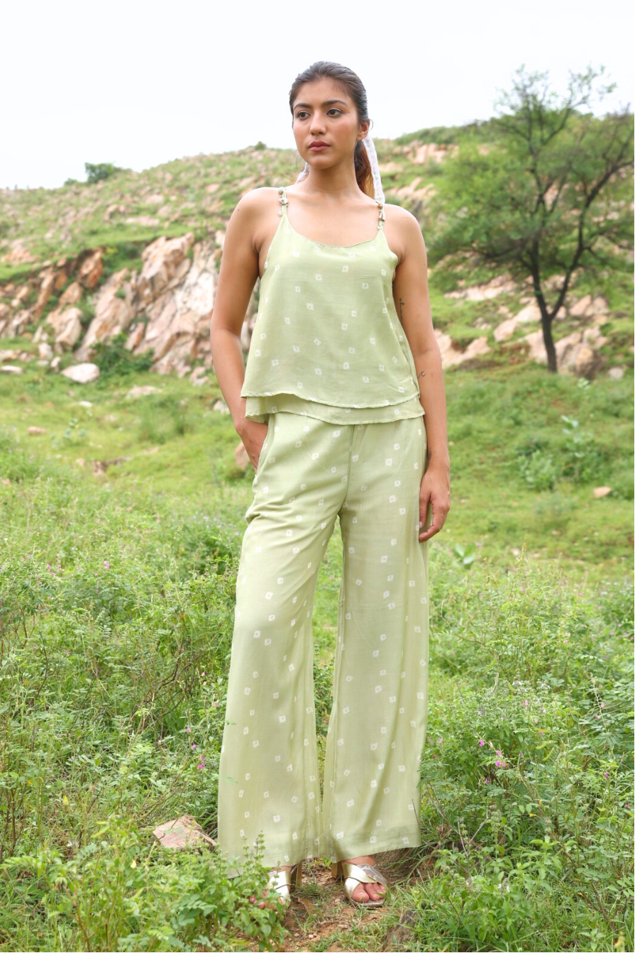 PLAIN JANE MUSLIN SILK CO-ORD SET